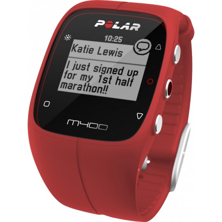 Polar M400 HR, red Fitness watches Photopoint