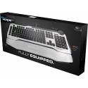 Roccat klaviatuur Horde Aimo Nordic, valge