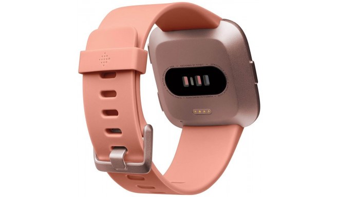 fitbit versa peach rose