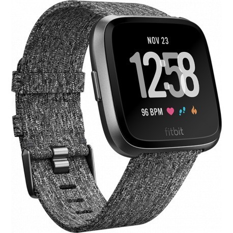 Fitbit Versa Special Edition, charcoal woven