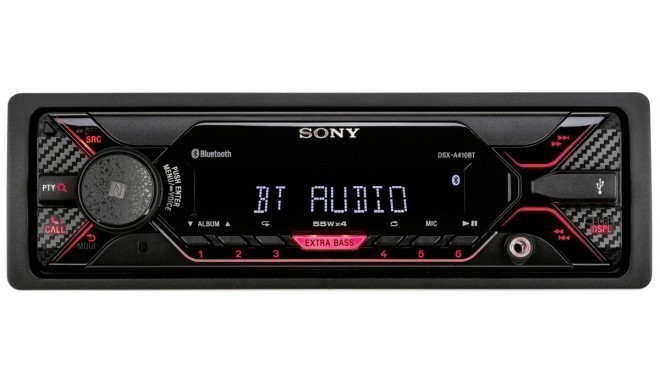 Sony DSX-A410BT red