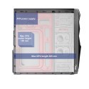 Akyga Micro ATX Case AK13BK 2x USB 3.0 w/o PSU
