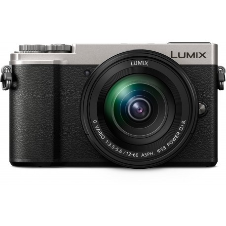 Panasonic Lumix DC-GX9 + 12-60 мм f/3.5-5.6 Kit, серебряный