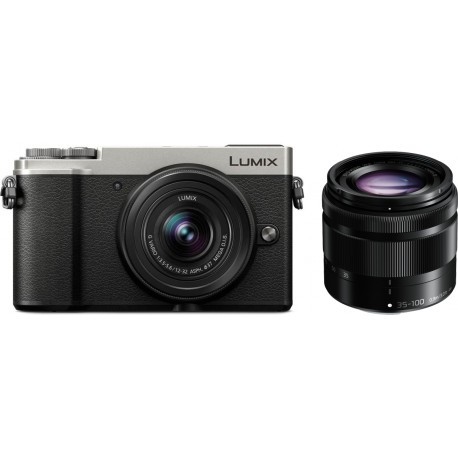 Panasonic Lumix DC-GX9 + 12-32mm + 35-100mm Kit, silver