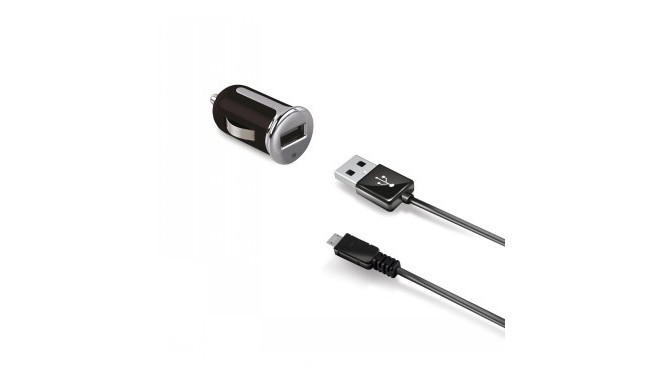 CELLY CAR CHARGER TURBO + USBMICRO CABLE