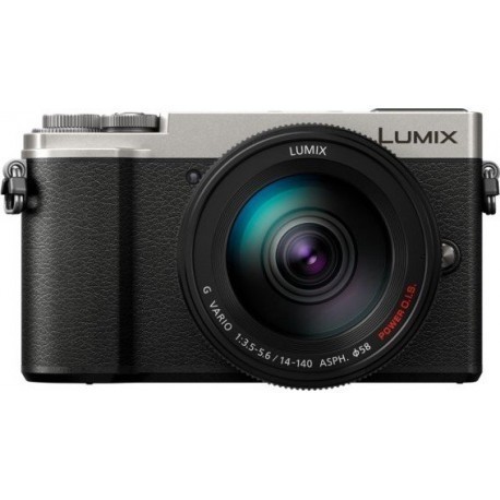 Panasonic Lumix DC-GX9 + 14-140mm Kit, hõbedane