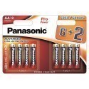 Panasonic Pro Power battery LR6PPG/8BW (6+2)