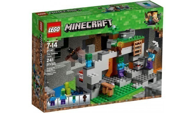 LEGO Minecraft toy blocks The Zombie Cave (21141)