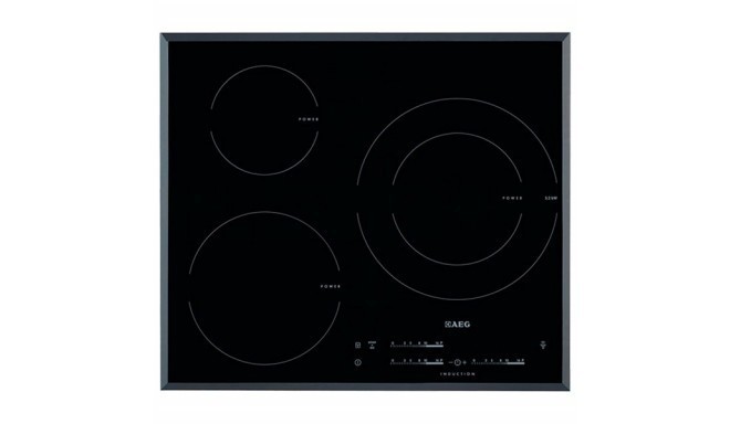 Induction Hot Plate Aeg HK6532H2FB 60 cm Black (3 stoves)