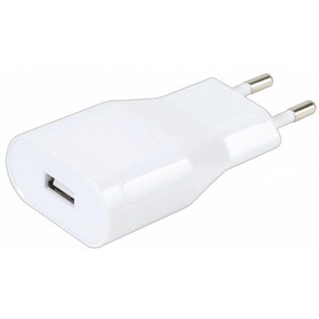 Vivanco USB laadija 1A, valge (38348)