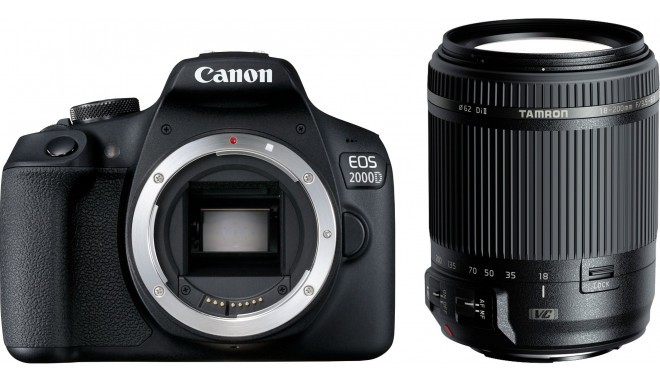 Canon EOS 2000D + Tamron 18-200mm VC