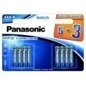 Panasonic Evolta battery LR03EGE/8B (5+3)