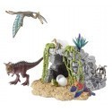 Schleich Dinosaurs         42261 Dinosaur set with cave