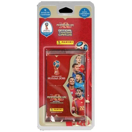 Panini futbola kartiņas FIFA World Cup Russia 2018 Blister