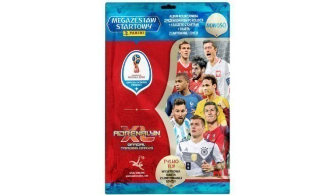 Panini futbola kartiņas FIFA World Cup Russia 2018 MegaSet