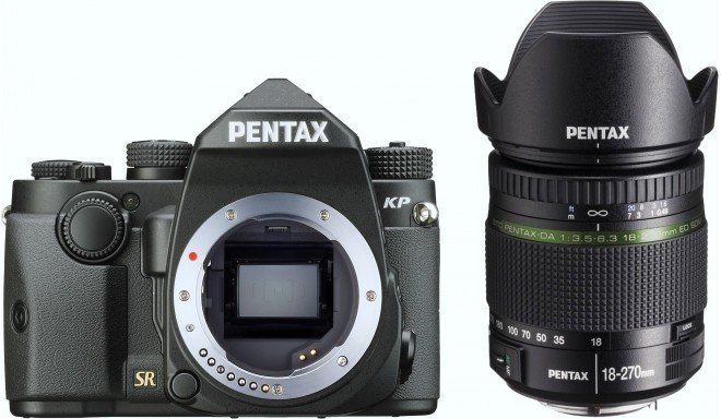 Pentax KP + DA 18-270 мм ED SDM Kit, черный