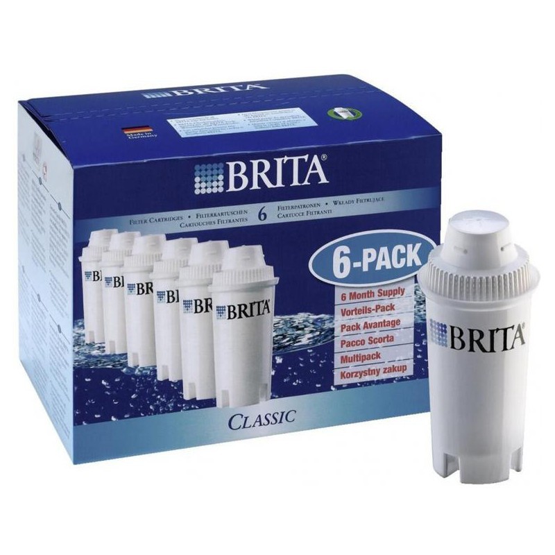 Brita water filter Classic 6pcs - Water filters & accessories Photopoint