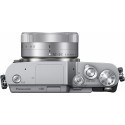 Panasonic Lumix DC-GX800 + 12-32mm + 35-100mm Kit, silver