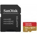 Sandisk memory card microSDXC 64GB Action Extreme V30