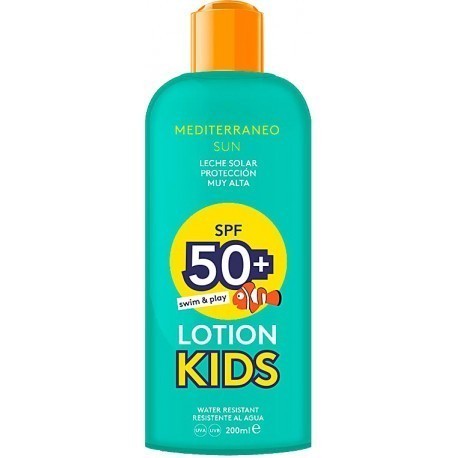 Mediterraneo päikesekaitsekreem Kids Swim & Play SPF50 200ml