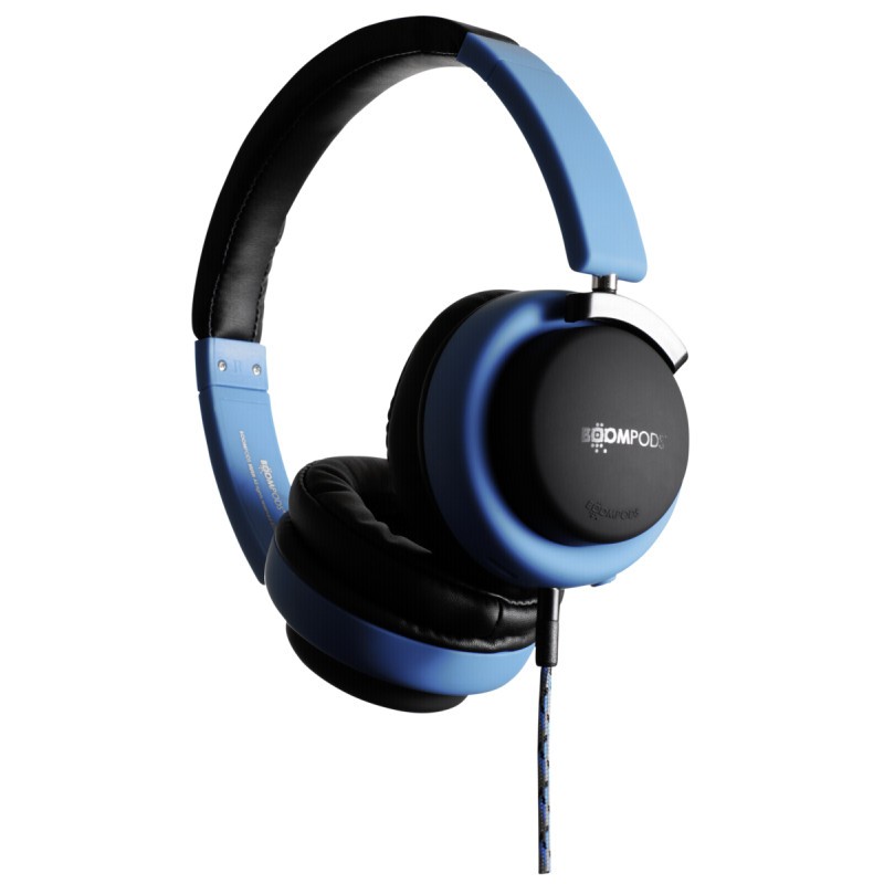 Boompods headphones Hush blue Headphones Photopoint