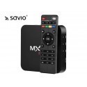 Multimedia player SAVIO  SAVTVBOX-01 (3G, LAN (RJ-45), WiFi; Black)