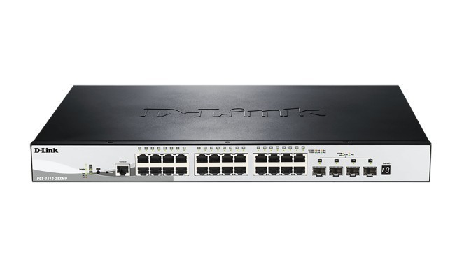 D-Link switch 28-Port Gigabit Stackable POE