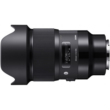 Sigma 20mm f/1.4 DG HSM Art objektīvs priekš Sony