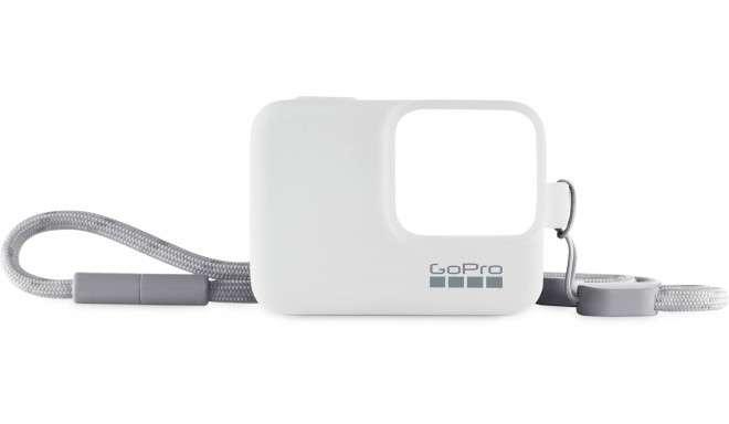 GoPro Sleeve + Lanyard, white