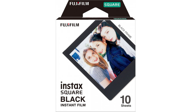 Fujifilm Instax Square 1x10 Black Frame