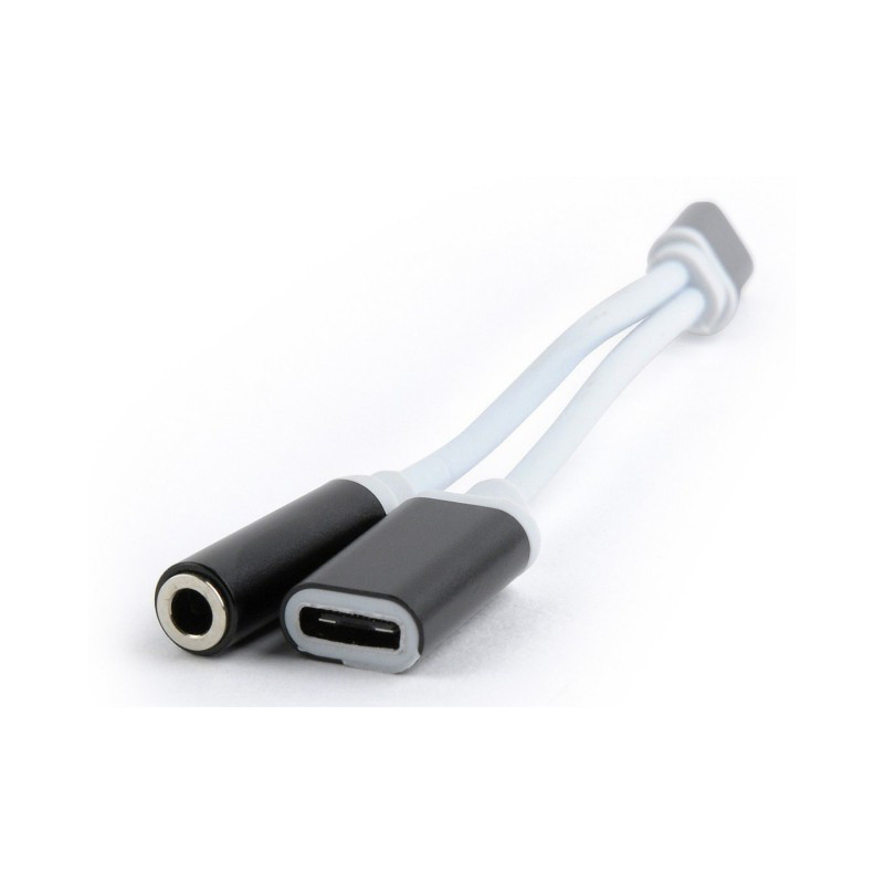 Gembird kaabel USB-C - 3,5mm, must