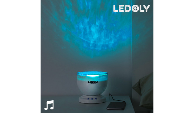 Ledoly LED Projektor Kõlariga