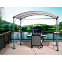 Gazebo GRILL, 2,7x1,5m, frame and roof: steel