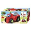Ecoiffier pealeistutav traktor, punane
