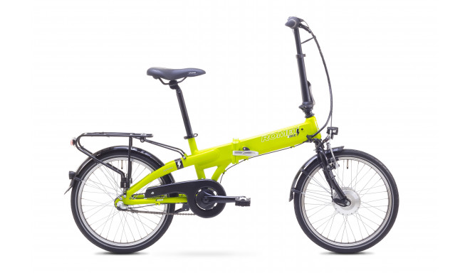 Electric foldable bicycle for adults 2 M E-GEN F20 light green