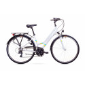 City bicycle for women 17 S ROMET GAZELA white