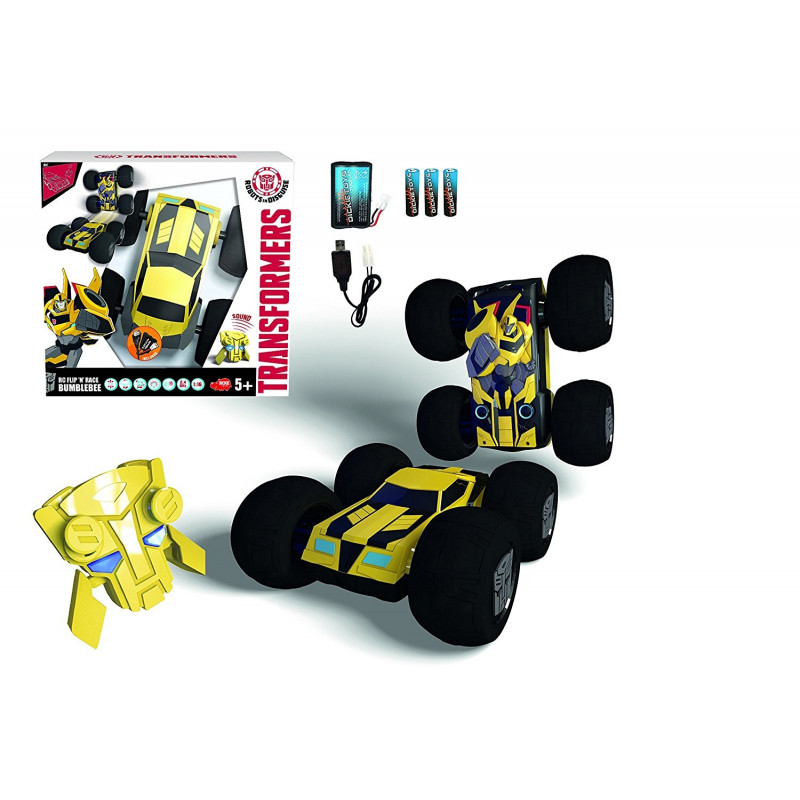 bumblebee flip remote control car