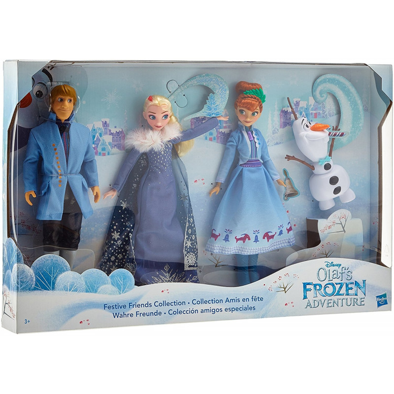 olaf's frozen adventure festive friends collection