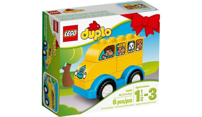 LEGO DUPLO toy blocks My First Bus (10851)