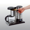 Cloer filter coffee machine 5609, silver