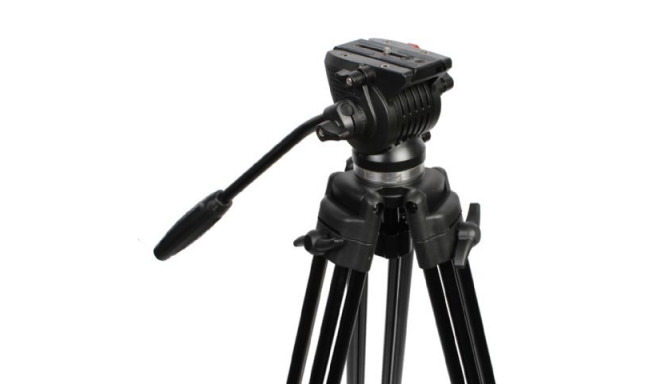 Nest Video Tripod NT-777 + Fluid Damped Pan Head