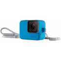 GoPro Sleeve + Lanyard, blue