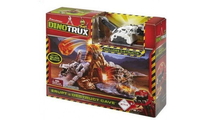 Mattel mängukomplekt Dinotrux Erupt & Destruct