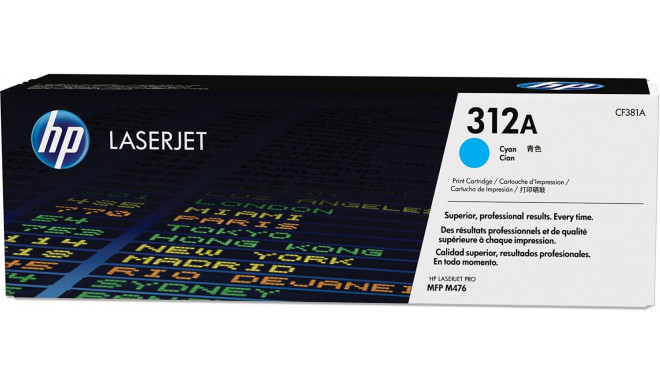 HP tooner 2700 lk CF381A, tsüaan