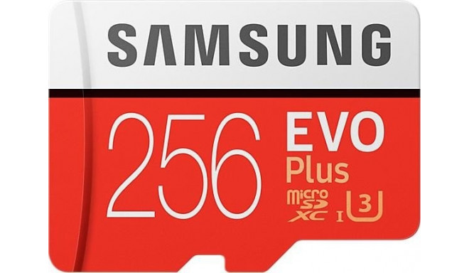 Samsung memory card microSDXC 256GB Evo Plus