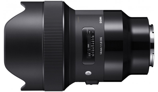 Sigma 14mm f/1.8 DG HSM Art lens for Sony