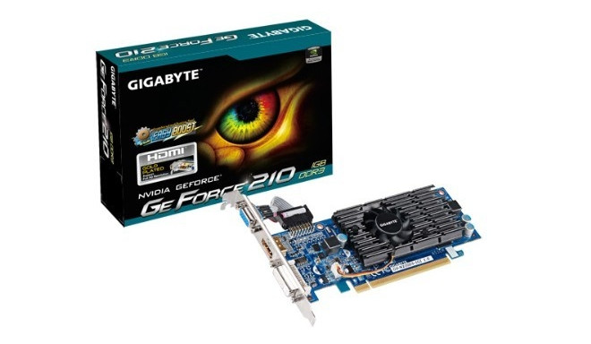 Karta graficzna GeForce 210 1GB DDR3 PCI-E 64BIT DVI/HDMI/D-SUB