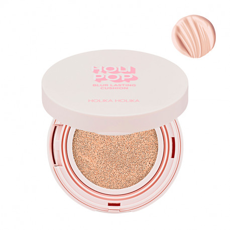 Holika Holika Jumestuspõhi Holi Pop Blur Lasting Cushion 02 Pink Blur