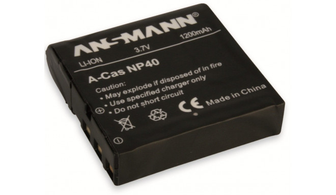 Ansmann aku Casio NP-40 LI 3.7V 1200mAh