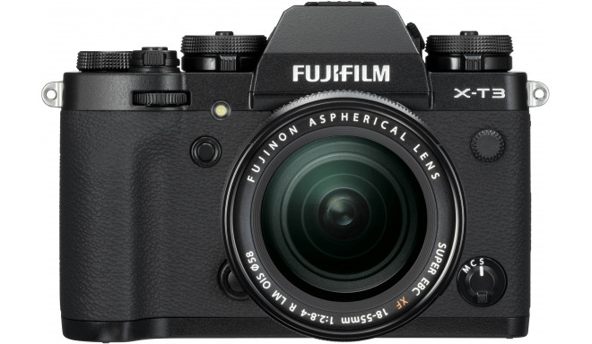 Fujifilm X-T3 + 18-55 мм Kit, черный